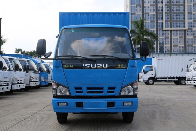  Qingling ISUZU 130PS Van Truck 600P 4x2 QL5071XXYA5KAJ