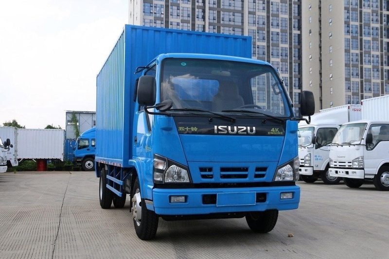  Qingling ISUZU 130PS Van Truck 600P 4x2 QL5071XXYA5KAJ