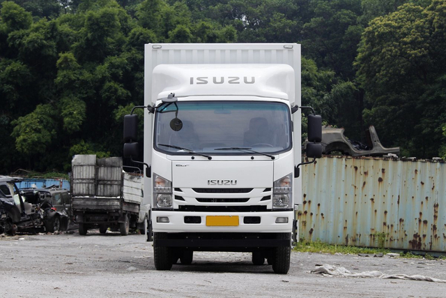  Qingling ISUZU 189PS Van Truck 700P 4x2 QL5110XXYANPW