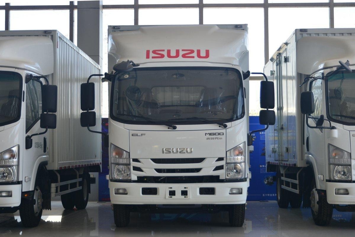 Qingling ISUZU M600 Van truck 4x2 QL5048XXYBUHA