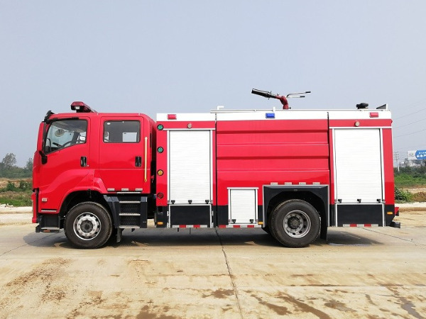 Qingling Isuzu Giga VC61 4x2 Fire Truck