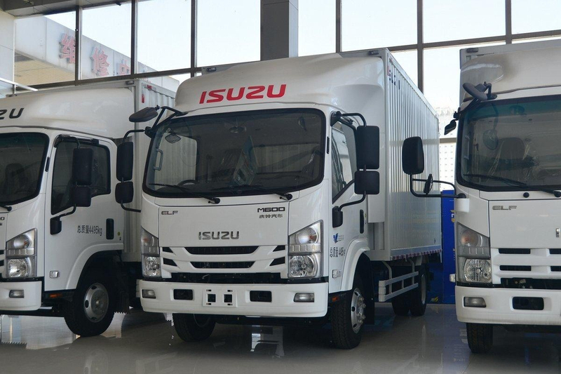  Qingling ISUZU M600 Van truck 4x2 QL5048XXYBUHA