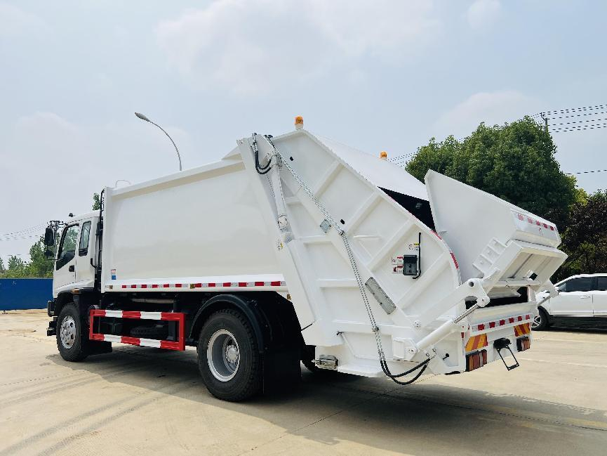 12 m3 garbage truck