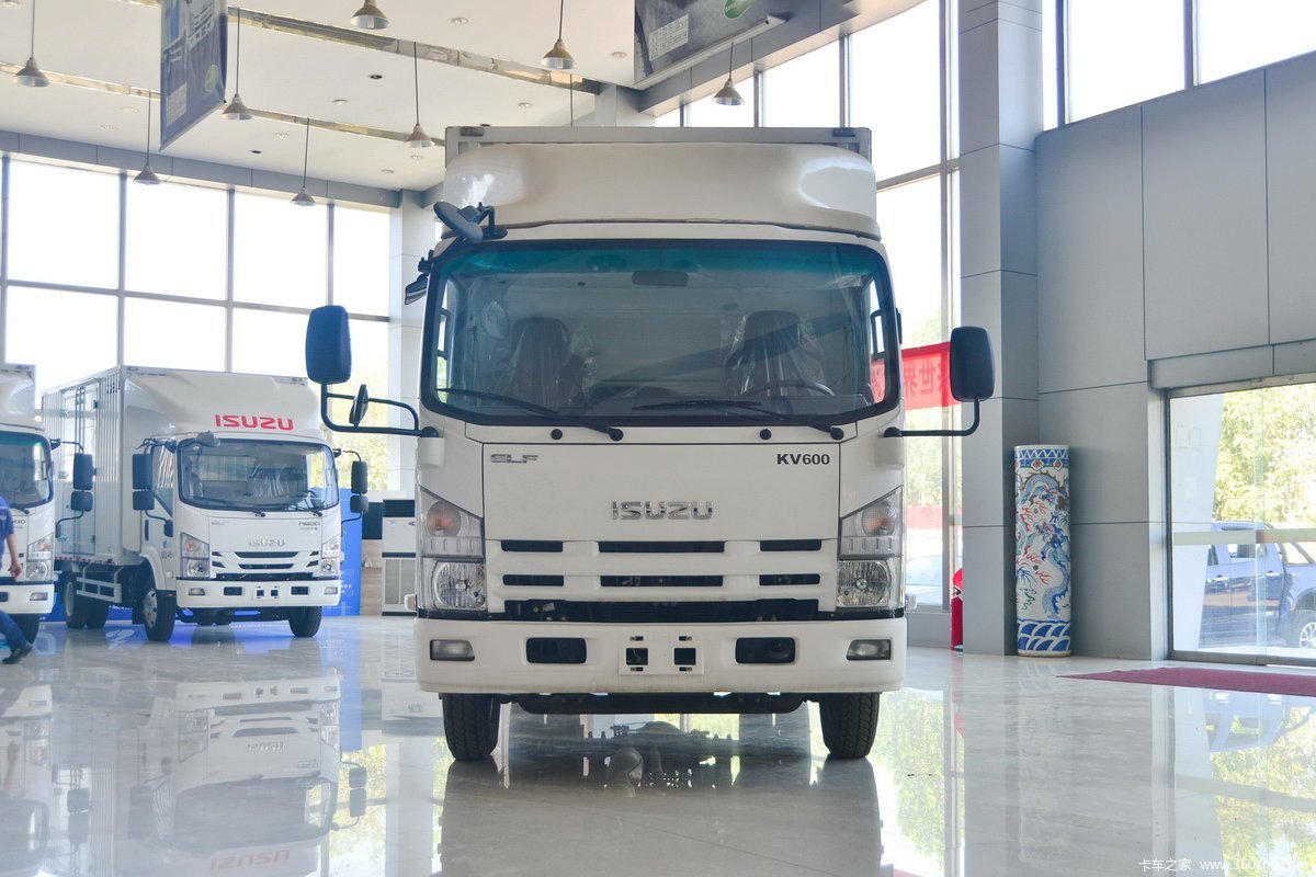 Qingling ISUZU 4x2 100P 120ps Van Truck QL5043XXYBUHAJ