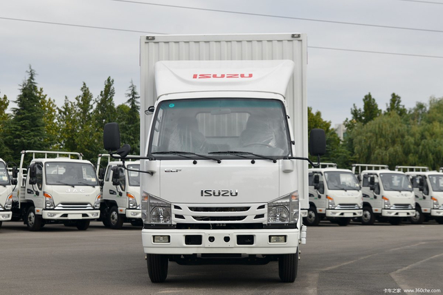 Qingling ISUZU (4x2) 100P 120ps Van Truck QL5040XXYBUHAJ