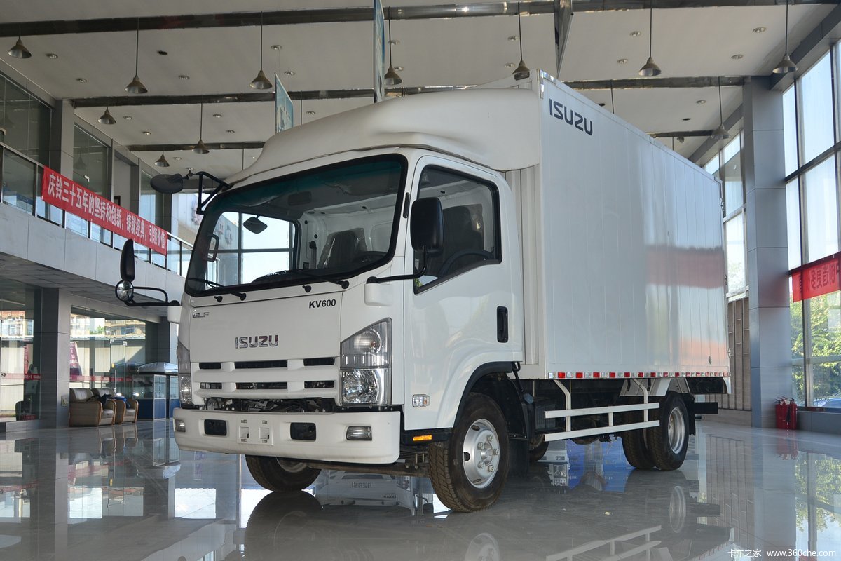 Qingling ISUZU 4x2 100P 120ps Van Truck QL5043XXYBUHAJ
