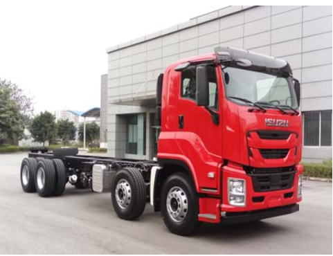 Qingling ISUZU ISUZU VC61 Tank Truck Chassis 8x4