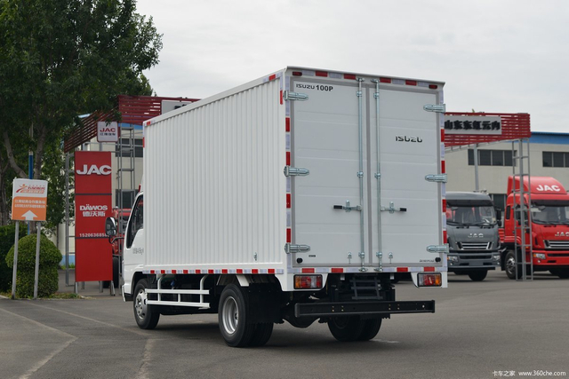 Qingling ISUZU (4x2) 100P Van Truck QL5040XRYA6HAJ 