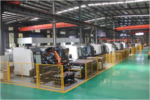 hydraulic cylinder (9)