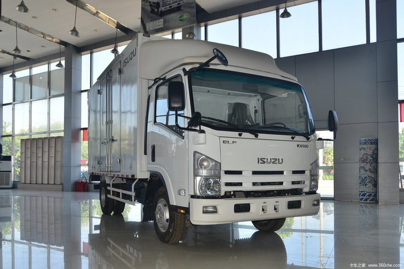Qingling ISUZU 4x2 100P 120ps Van Truck QL5043XXYBUHAJ