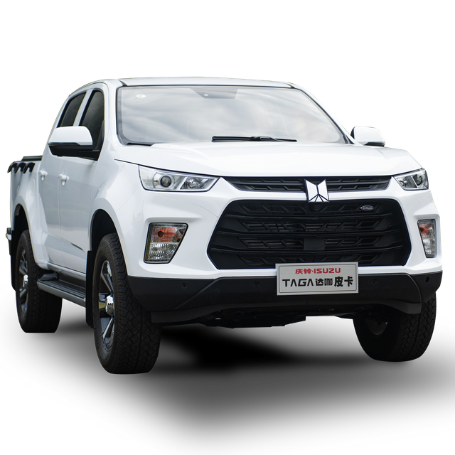  Qingling White Double Row Cab Utility Truck 143 Hp QL1030BZGW