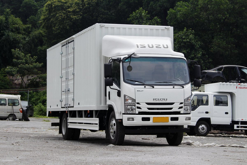  Qingling ISUZU 189PS Van Truck 700P 4x2 QL5110XXYANPW