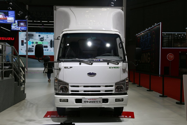 Qingling ISUZU EV100 Pure electric cargo truck QL5041XXYBEVECHA2