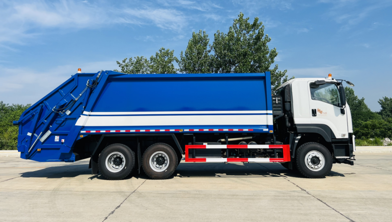 QingLing ISUZU 23M3 Compressed Garbage Truck 6x4 QL5330GXFW2SDZY