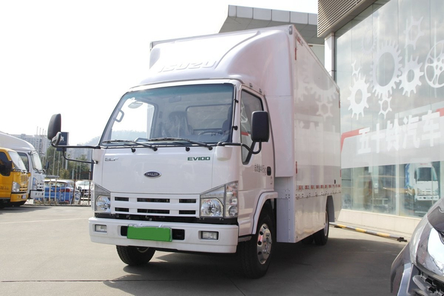 Qingling ISUZU EV100 7.3T 4.97Meters Pure electric cargo truck QL5070XXYBEVECDA