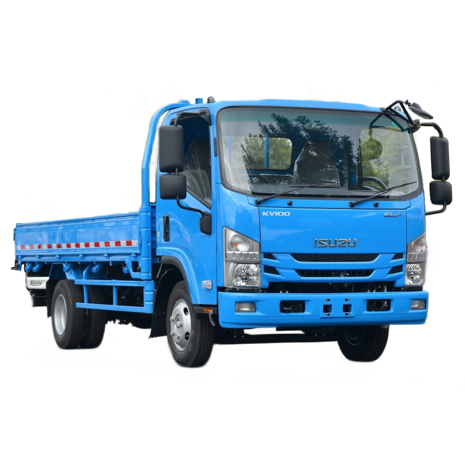 ISUZU NKR/100P Small Steel Corrugated Van Truck