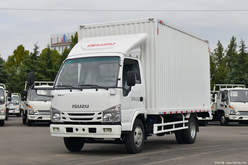 Qingling ISUZU (4x2) 100P 120ps Van Truck QL5040XXYBUHAJ