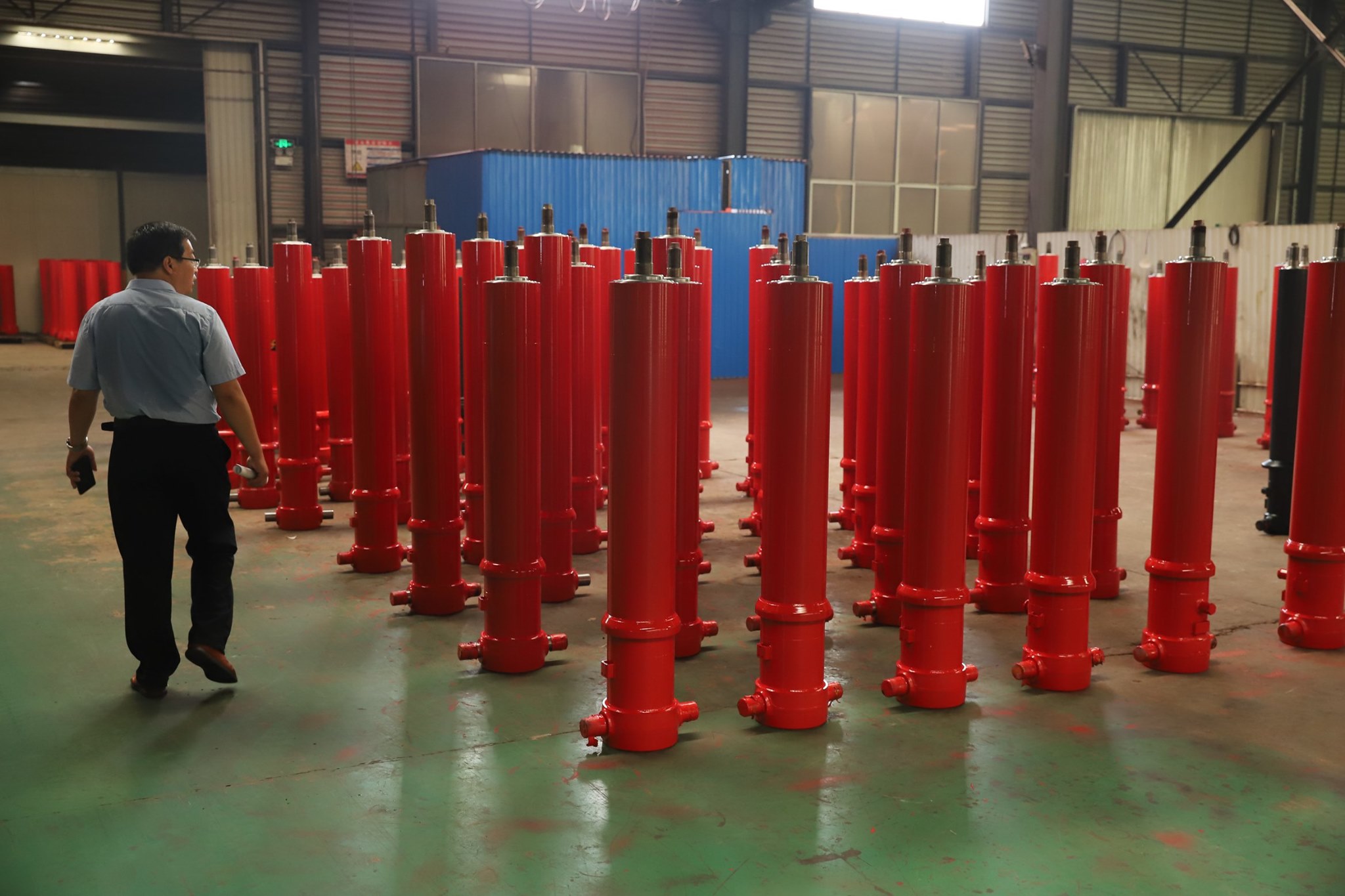 FE Type 5 Stage Telescopic Hydraulic Cylinder for Dump Truck Hydraulic Tipping Cylinder