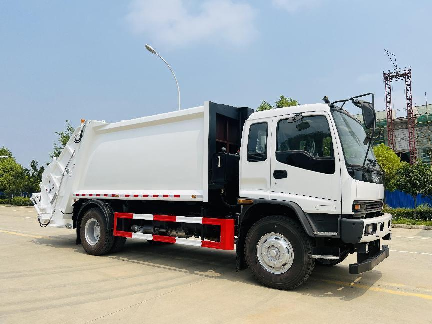 QINGLING 12 M3 Garbage Compactor Truck