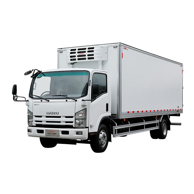 Isuzu 700p 4X2 Single Double Row Cabin Medium Duty Cargo Van Truck with 4HK Engine