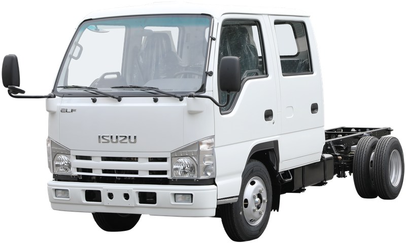 Qingling 4x2 NKR Light Duty Commercial Truck Chassis Truck Head