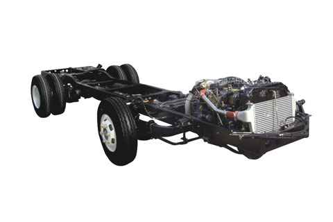 Qingling 700p 4X2 Bus Chassis with 4HK Engine