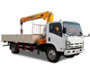 ISUZU KV600 Light Truck with 3 .2Ton Crane QL1080BUKAY