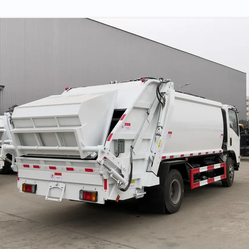 QINGLING 700P 6 Wheeler Garbage Compactor Truck