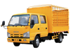 ISUZU NKR/100P Small Steel Corrugated Van Truck